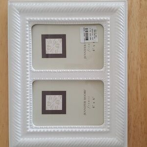 Ceramic Roap Bead Design Two 4 x 6" Picture Frame